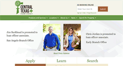 Desktop Screenshot of centraltexasfarmcredit.com